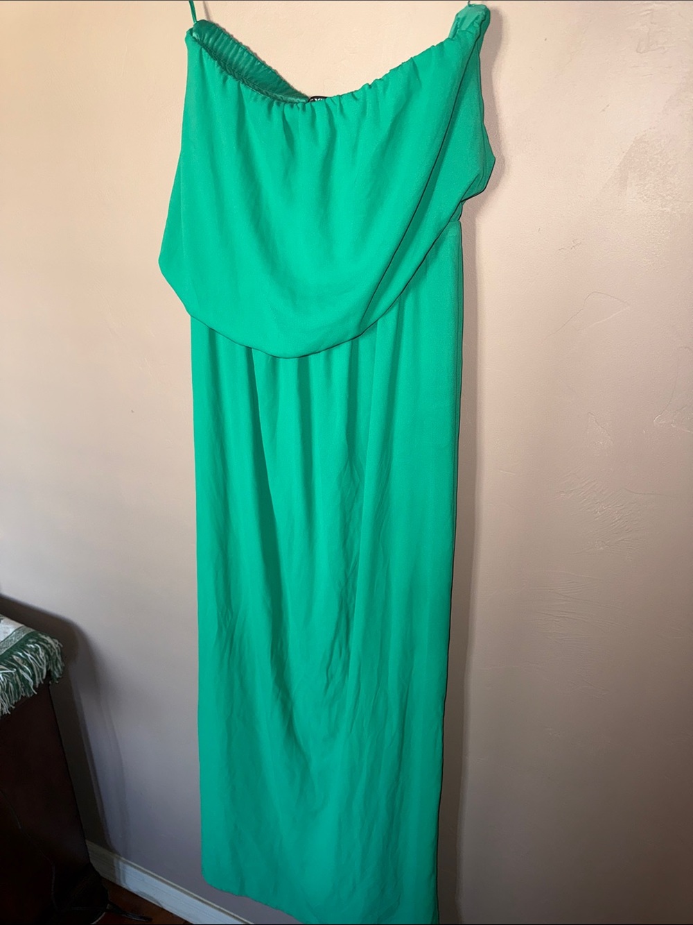 Maxi Dress in Teal Green